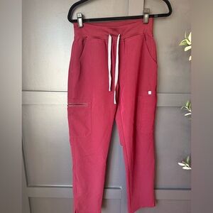 Figs Burgundy Technical Collection Pants